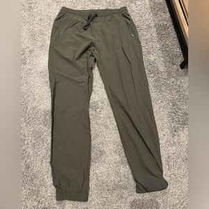 UNRL Olive Green Joggers Large